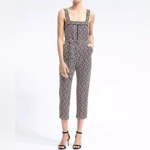 Banana Republic Belted Ladder Lace Jumpsuit Size 6P
